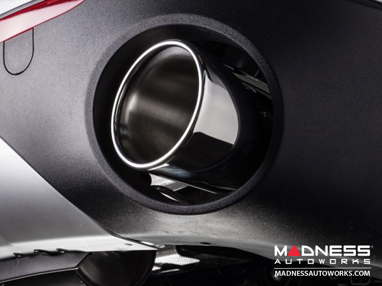 Alfa Romeo Stelvio Custom Exhaust Tips Ragazzon Stainless Steel